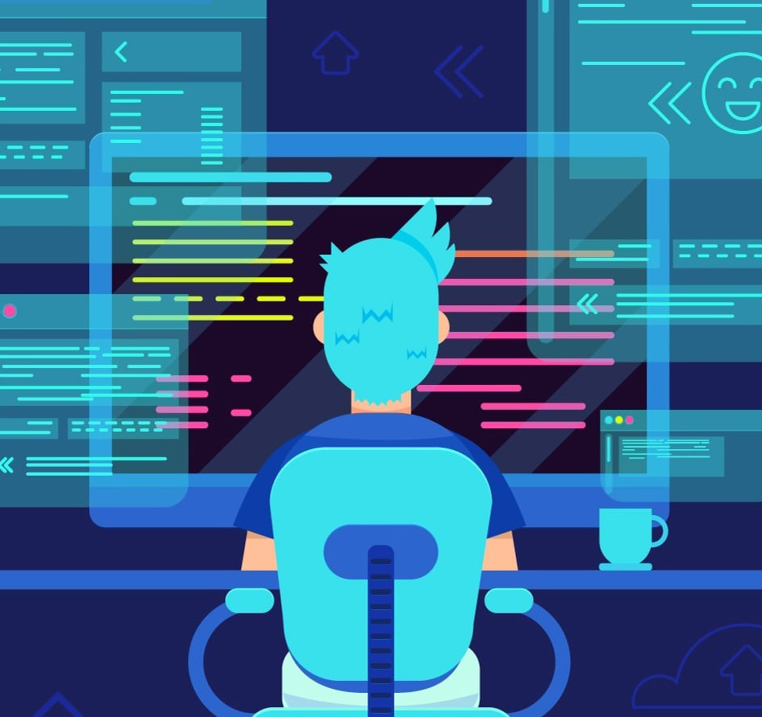 Developer illustration